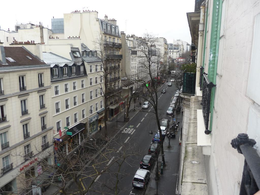 Hôtel des Buttes Chaumont Paris Exterior foto